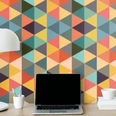 Tapeta wzory geometryczne: 5 trików na ożywienie wnętrza