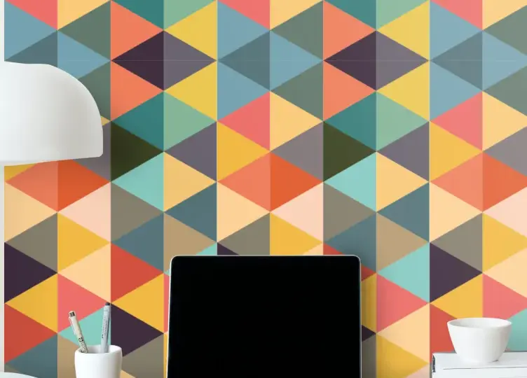 Tapeta wzory geometryczne: 5 trików na ożywienie wnętrza