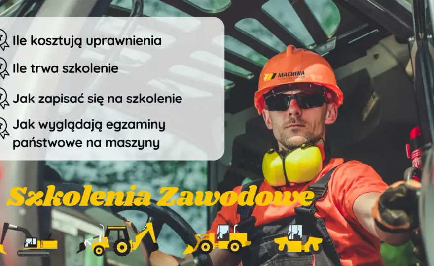 Ile kosztują uprawnienia na koparki? Ceny i wymagania 2025